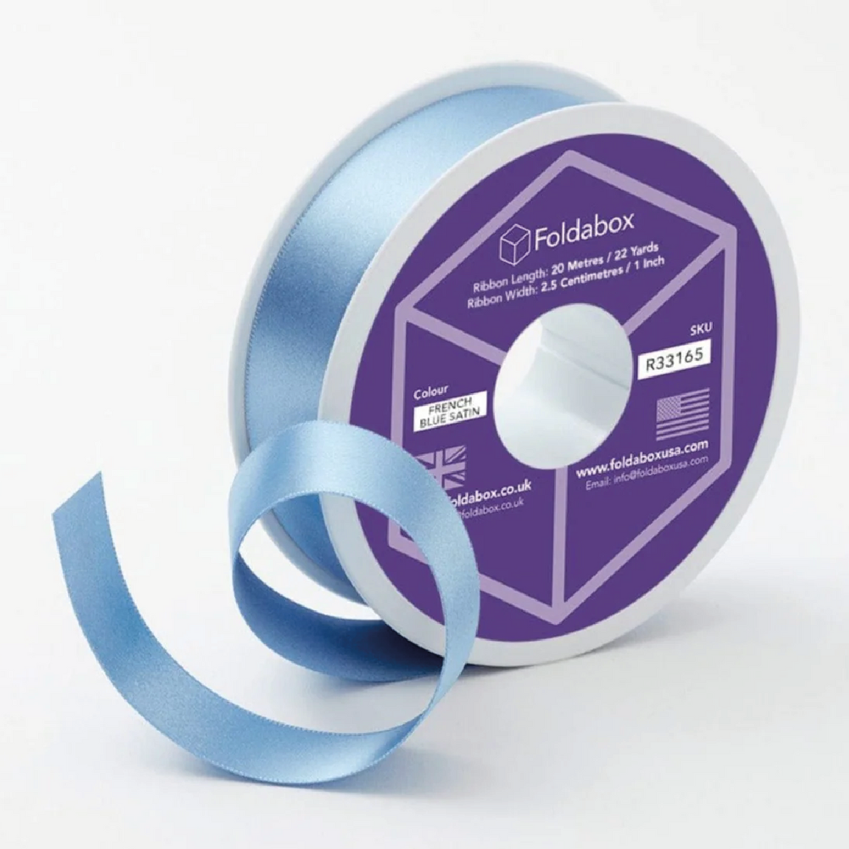 Ribbon and Decorative Gift Box Closures in Shades of Blue