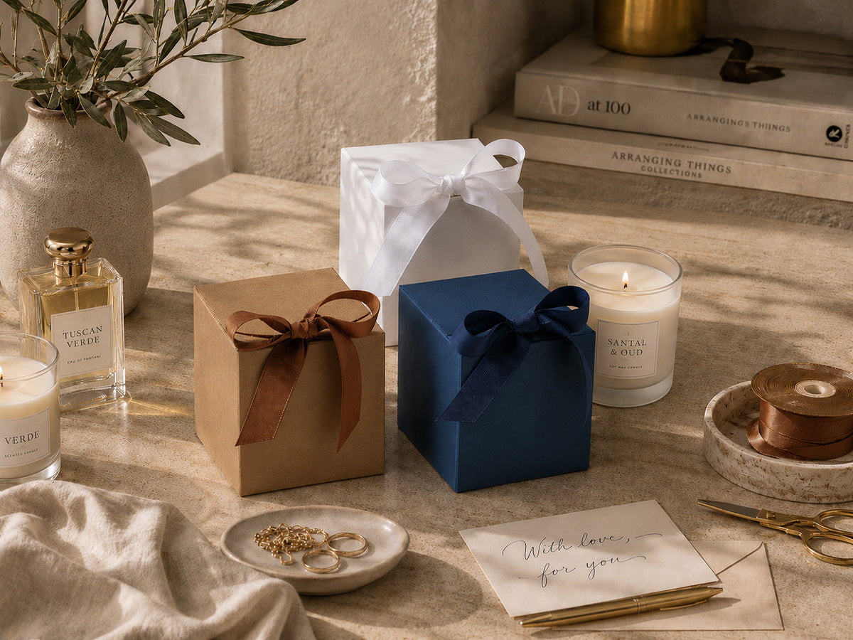 Large Cube SoftBox Gift Cartons