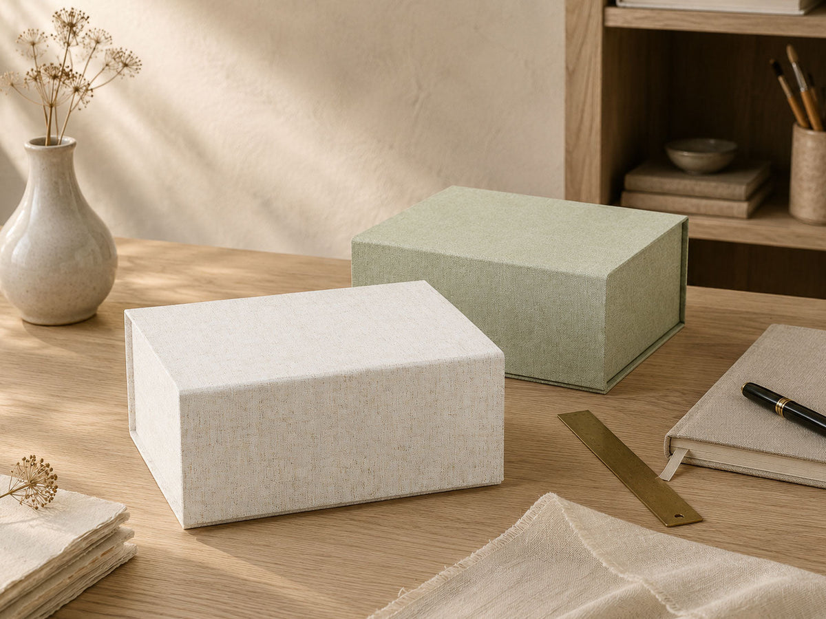 Sample A5 Deep Linen Gift Boxes