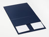 Sample Navy Blue No Ribbon XL Deep Gift Box Supplied Flat
