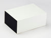 Black FAb Sides® Decorative Side Panels Featured on Ivory A5 Deep Gift Box