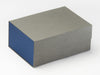 Navy Blue Textured FAB Sides® Featured on Naked Grey® A5 Deep Gift Box