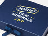 Custom 2 colour print onto Navy Gift Box