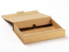 Nuatural Kraft A4 Shallow Gift Box Sample Open