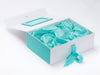 Robin Egg Blue Tissue Paper featured with Robin Egg FAB Sides® Decorative Panels. Robin Egg Photo Frame and Robin Egg Ribbon