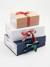 Aromatics FAB Sides® Featured on Natural Kraft, White and Navy Blue Gift Boxes