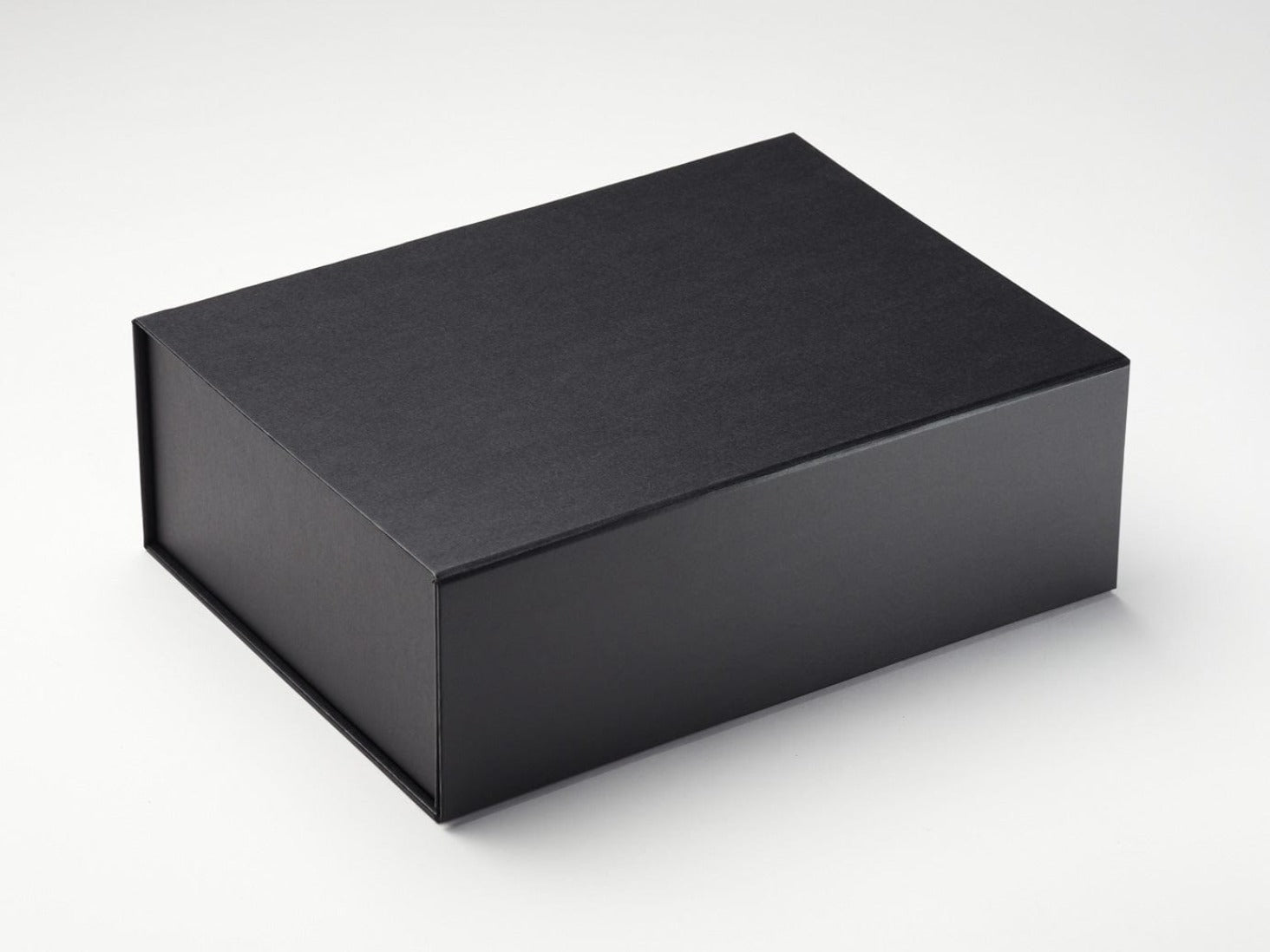 Black A4 Deep Gift Box No Magnets No Ribbon