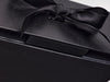 Black A5 Deep No Magnet Changeable Ribbon Gift Box Closing Tab