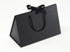 Sample Large Black BoxBag® Supplied with Black Ribbon and Rope Handles