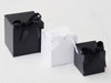 Sample Black XL Cube SoftBox with changeable ribbon