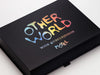 Custom CMYK Print onto Black Shallow Gift Box