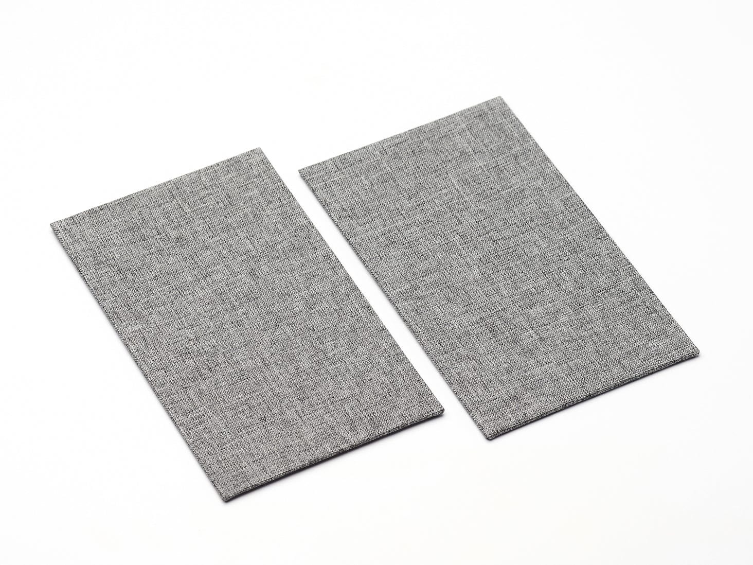 Grey Linen FAB Sides® Decorative Side Panels - A5 Deep
