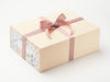 Ginger Snap Ribbon Featured on Hessian Linen Gift Box with Aromatics FAB Sides®