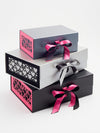 Hot Pink Hearts FAb Sides® Featured on Pewter Gift Box