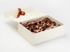 Metallic Copper Tissue Paper in Ivory Gift Box