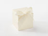 Sample Ivory Small Cube SoftBox with changeable ribbon