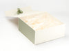 Ivory Tissue Paper Featured with Ivory Gift Box and Sage Green FAB Sides®
