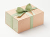 Spring Moss Ribbon Featured on Kraft Gift Box with Sage Green FAB Sides®