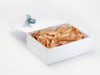 Kraft Tissue Paper Featured in White Gift Box