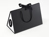 Large Black BoxBag® Featuring Custom Logo Branded Side Panel Labels from brokenlogo