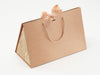 Large Kraft BoxBag® Featured with custom branded side panel labels from brokenlogo