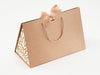 Large Kraft BoxBag® Featured with custom branded side panel labels from brokenlogo