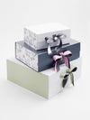 Tulip Ribbon Featured with Love Doodle FAB Sides® on Pewter Gift Box