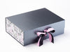 Love Doodle FAB Sides® Featured on Pewter Gift Box with Double Ribbon Bow