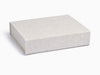 Natural Linen A4 Shallow Sample Gift Box Assembled