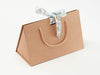Medium Natural Kraft BoxBag® Featured with Leaf Garland Ribbon