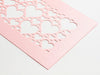 Sample Pale Pink Hearts FAB Sides® Decorative Side Panels Close Up - A5 Deep