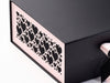 Pale Pink Hearts FAB Sides® Featured on Black Gift Box