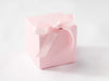 Sample Pale Pink Large Cube SoftBox with changeable ribbon