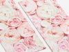 Sample Pink Peony FAB Sides® Decorative Side Panels Close Up - A4 Deep