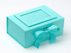 Robin Egg Blue A5 Deep Gift Box Featured with Robin Egg Blue Photo Frame