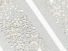 Silver Snowflakes FAB Sides® Close Up