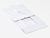 Sample White Double Bottle Gift Box Supplied Flat