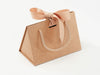 Sample Natural Kraft BoxBag® Supplied with Matching Ribbon and Rope Handles