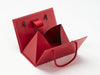 Sample Small Red BoxBag® Partially Assembled