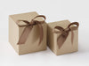 Large and Small Taupe SoftBox Cubes