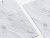 Sample  Smoke Marble FAB Sides® Decorative Side Panels Close Up - A5 Deep