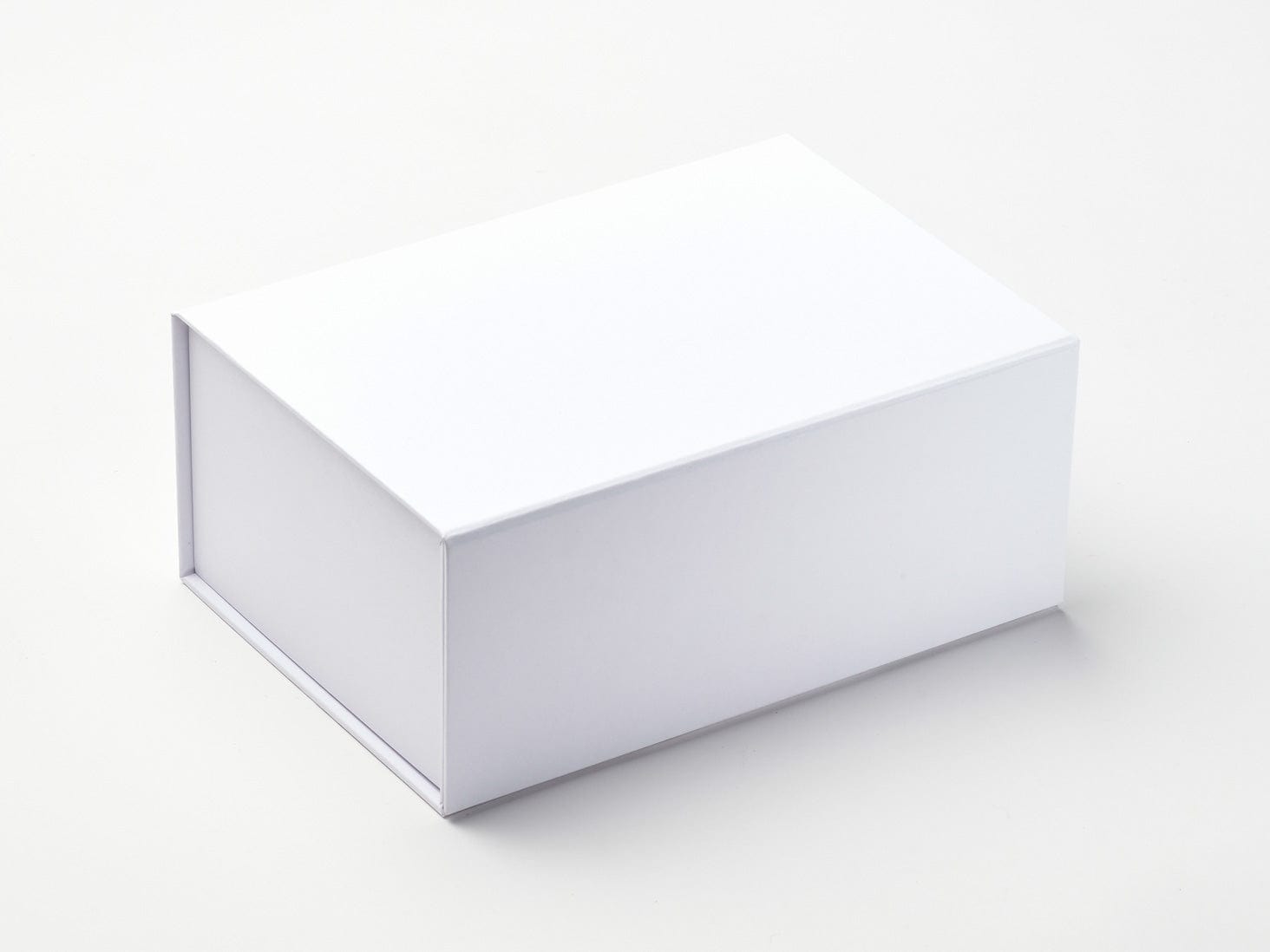 White A5 Deep No Magnet Gift Box Assembled