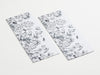 White Botanical Sketch FAB Sides® Decorative Side Panels - A4 Deep