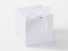 Sample White XL Cube SoftBox with changeable ribbon
