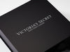 White Custom Printed Logo onto Black Gift Box