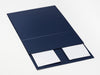 Sample Navy Blue No Ribbon XL Deep Gift Box Supplied Flat