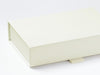 Ivory A6 Shallow Gift Box Front Flap Detail