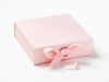 Pale Pink Medium Gift Box with Changeable Ribbon