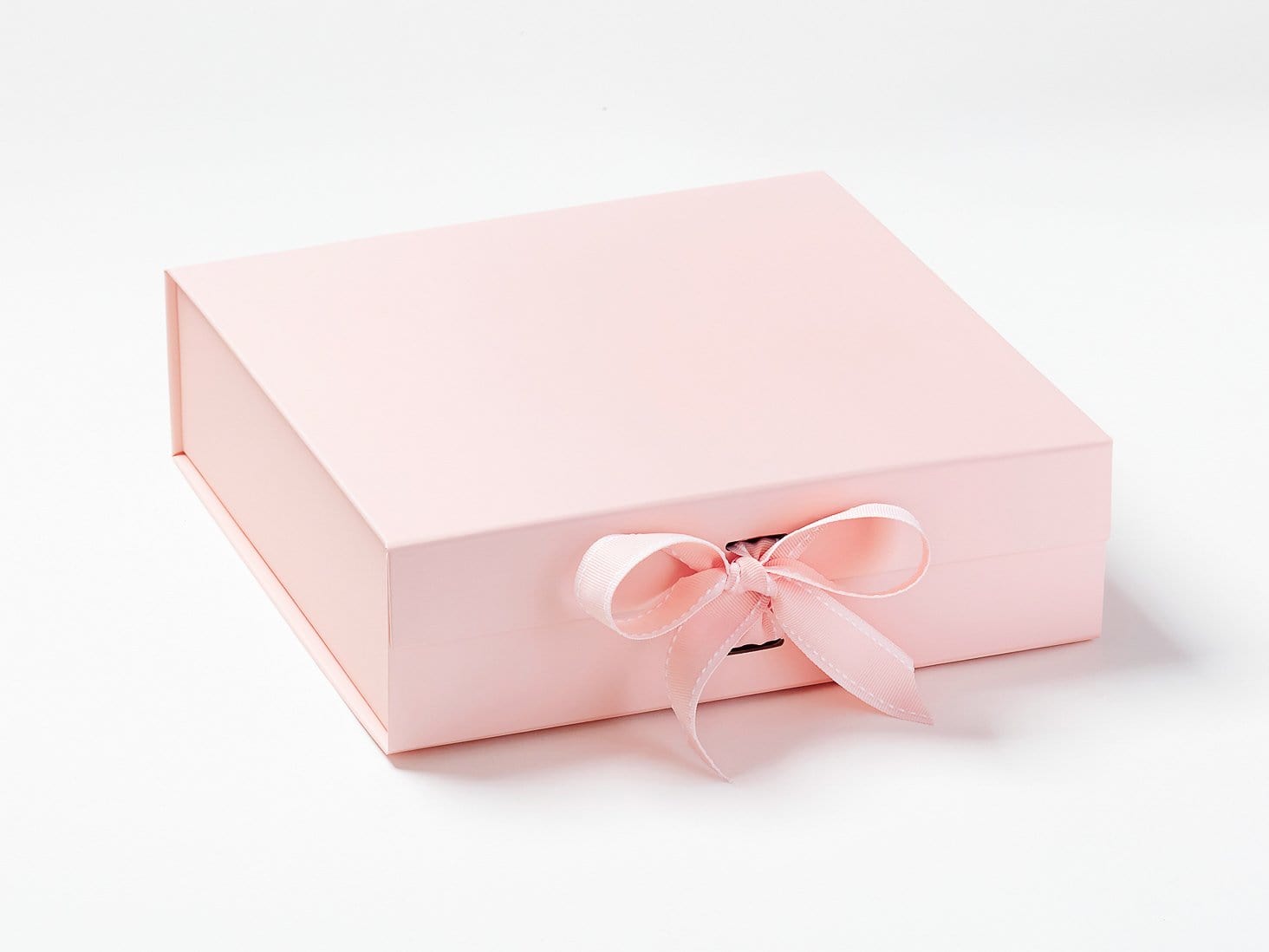 Pale Pink Large Gift Box with Changeable Ribbon