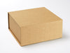 Natural Kraft XL Deep Folding Gift Box Sample from Foldabox UK